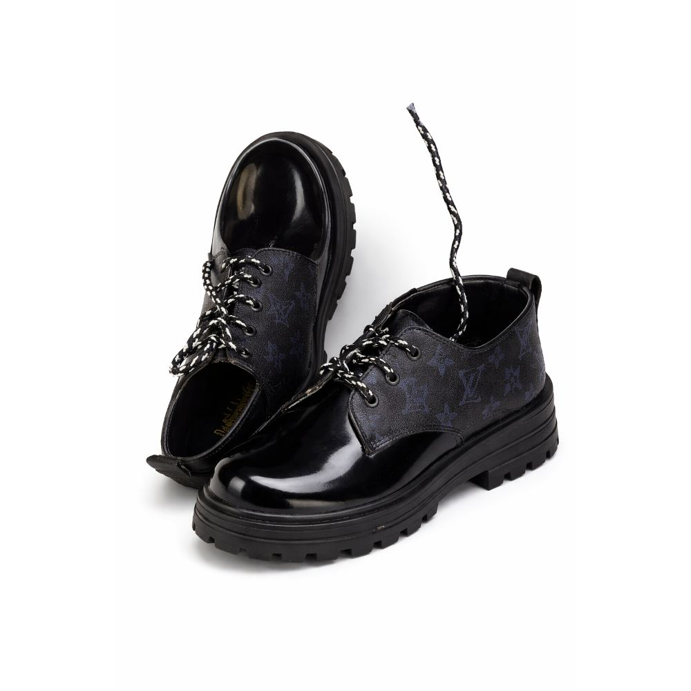 Steel Toe Safety Boots with Patterned Design